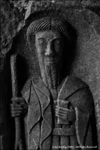 Stone Sculpture at Jerpoint Abbey, Kilkenny