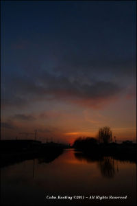 Sunset on the Grand Canal