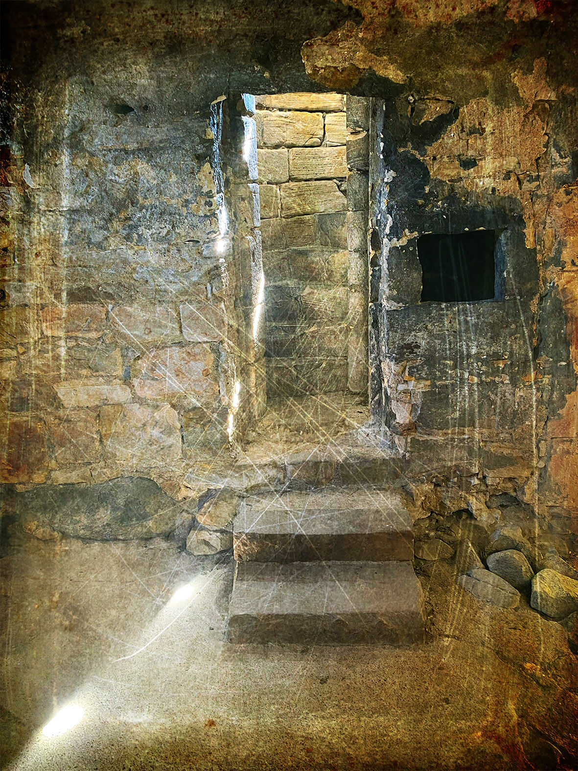 Steps, Inchcolm Abbey