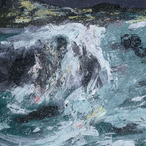 Storm, Ardnamurchan (detail)