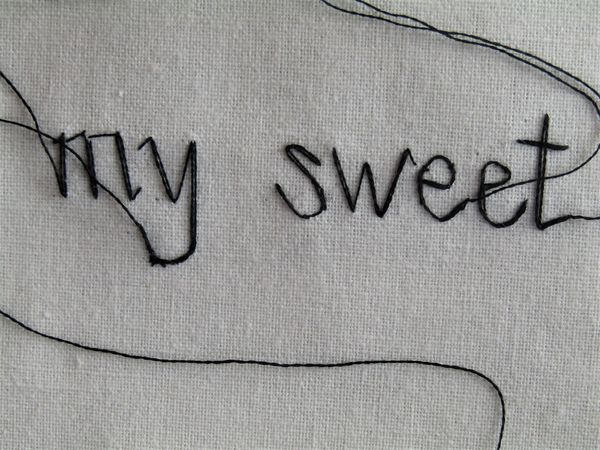 A Demain (Detail 2) (Sweet Nothings Series)