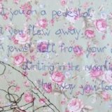 I Put You On A Pedestal Study (Detail)