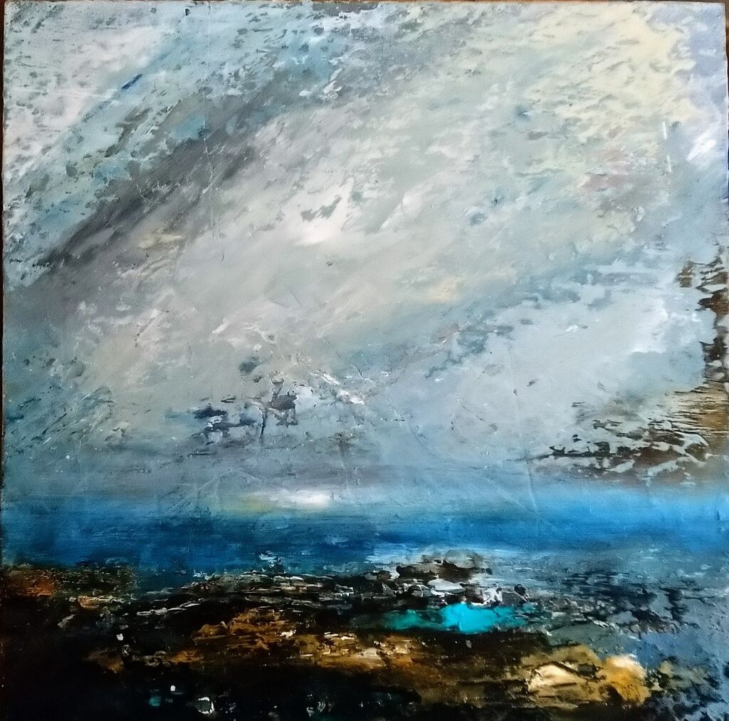 Chronicles. Image size 203mm x 203mm, Framed 330 x 330mm. £325I