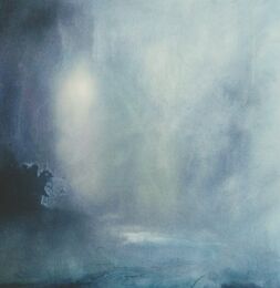 Traces. 600 x 600 mm. Oil on board.