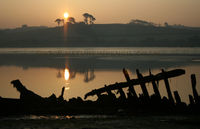 'Northam Wreck at Sunrise'