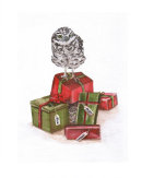 Christmas Burrowing Owl in Oils