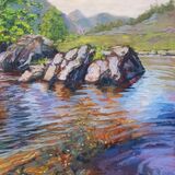 Summer sparkles, Glen Shiel