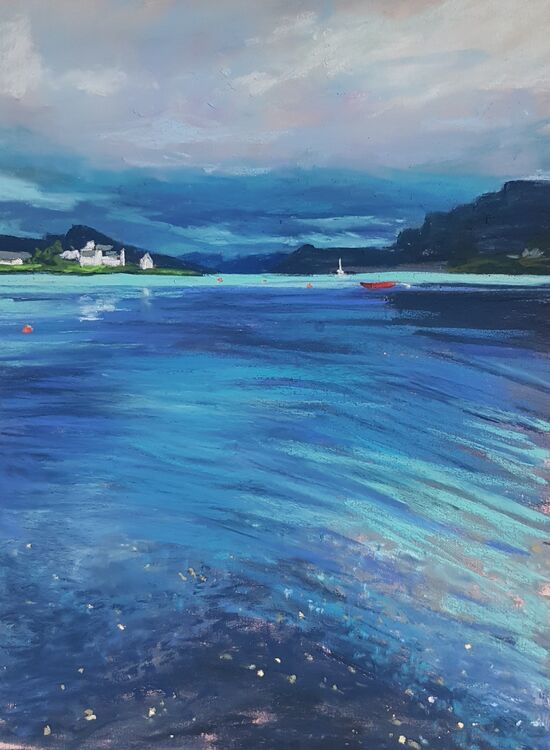 Plockton in blue