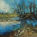 Absorbing the light 40x40cm
