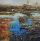 Autumn trail 70x70cm