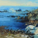 Flight of the cormorant 30x30cm