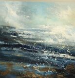 Lost in the storm 60x60cm