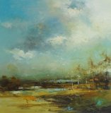 'Saturated  in Spring' 100x100cm