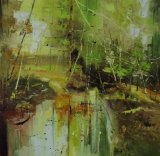 Spring burst 80x80cm