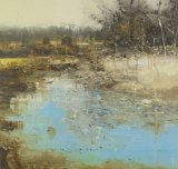 'Still Waters at Shatterford' 60x60cm