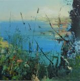 Watching in the shadows 30x30cm