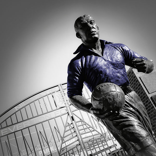 Dixie Dean Statue - Goodison Park - Everton FC