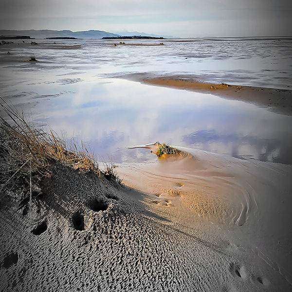 Morning on an Autumn Beach, Hoylake Beach, Wirral
