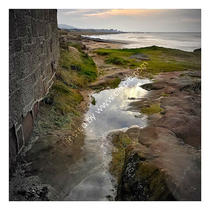 On A Rainy Day - Red Rocks, Hoylake - Looking towards West Kirby