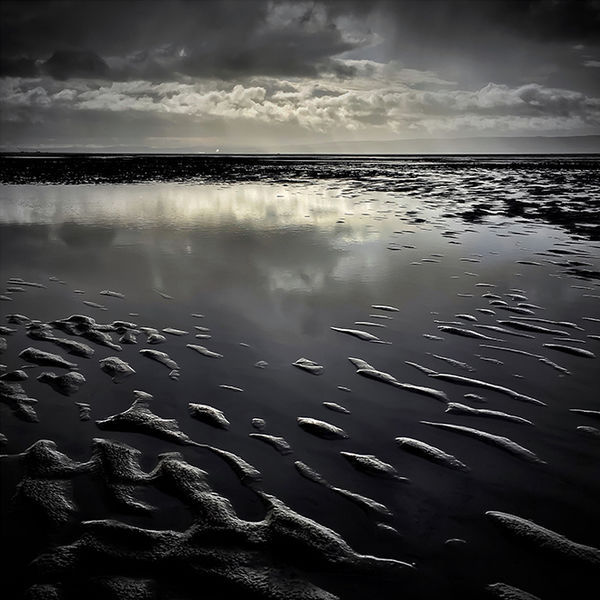 On A Dark November Morning, Caldy Beach, Wirral