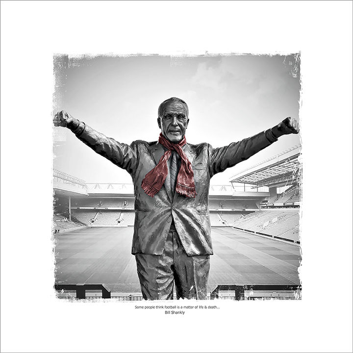 Shankly Statue, Anfield, Liverpool FC