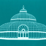 The Palm House, Liverpool (teal)