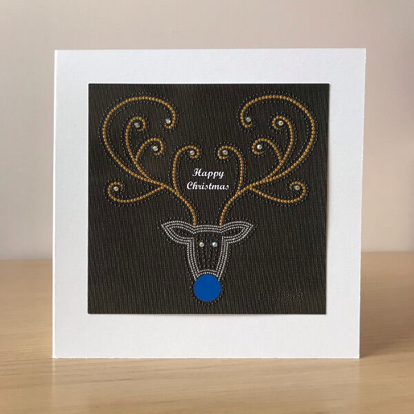 Christmas card - rudolph