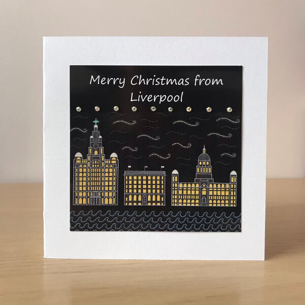 Christmas card - three graces