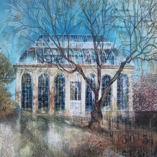 A Walk in the Botanics 45 x 45cm