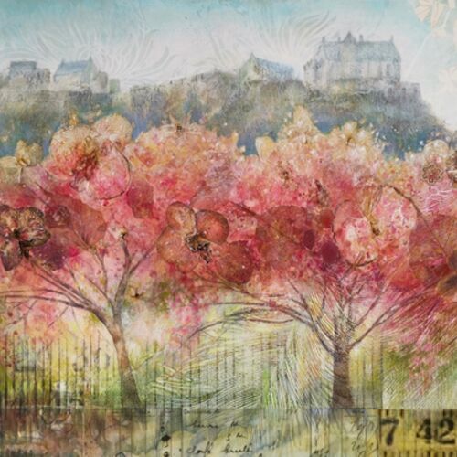 Edinburgh Castle in Spring *Sold*