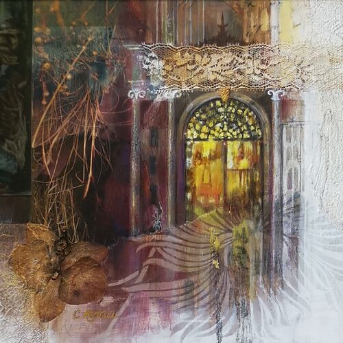 Memories of the Frari 24 x 24cm