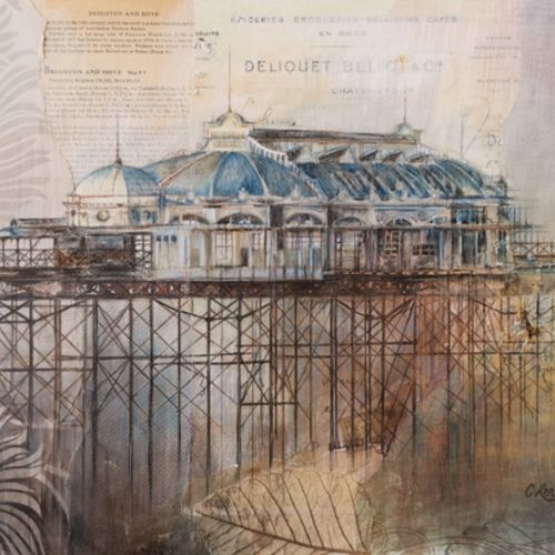 West Pier 32x49cm