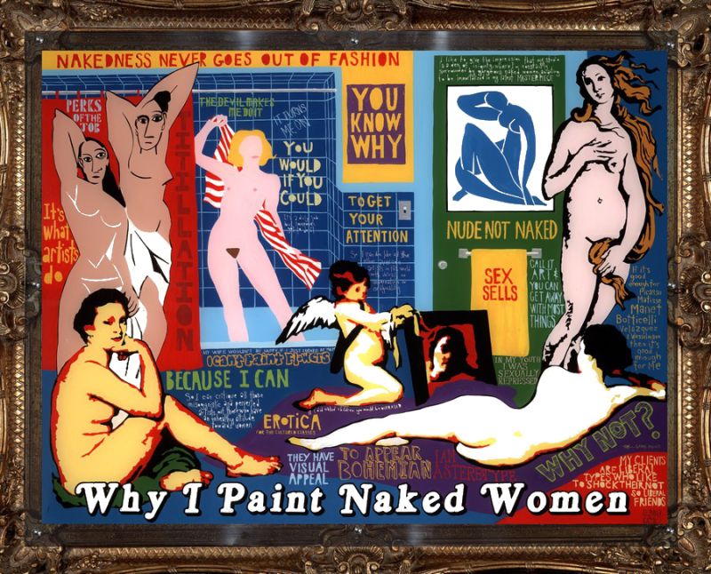 Why I paint naked women