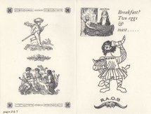 Bop-16-01 A small book of pictures. Pages  2-7