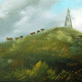 Visitors At Neilson's Monument