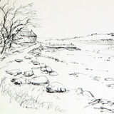The cottaage on the Shore, Brighouse Bay