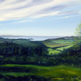 from the bench on Bennan Hill