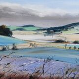 Winter Scene across the Dee