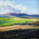 Spring Light over Cairnsmore of Fleet