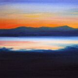 Sundown on Loch ken