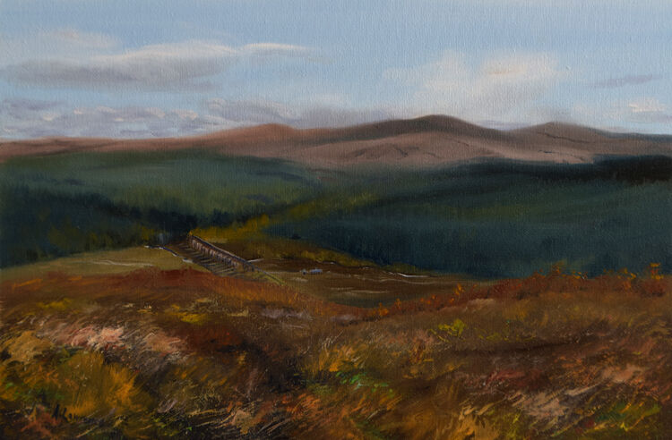 Winters' Day fromt he Clints of Drumore