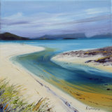 Towards Eigg from White Sands of Morar