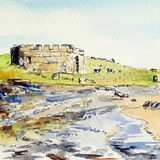 the Bathing Hut, Knockbrex