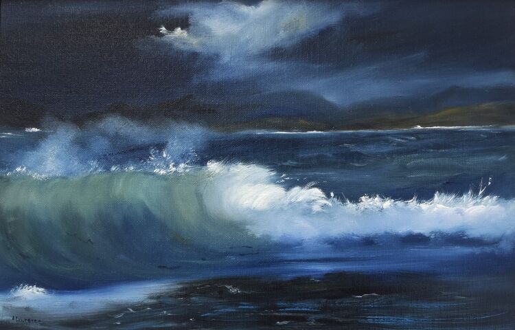 Midnight sea, Traigh Mhor