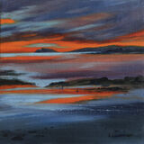 Sunset on the Solway