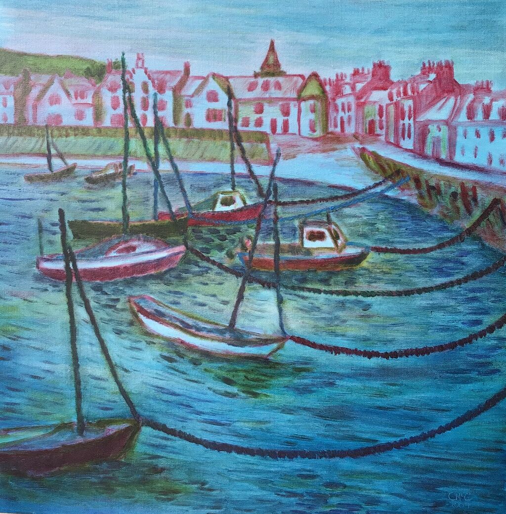 Summer night, Stonehaven