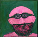 A Terrible Legacy is Born (W.B. Yeats) 20cm x 20cm oil on canvas