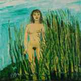 "Brigid" St Brigid’s Day Contemporary Art Exhibition | 90 Women Artists Inspired by the poem “St Brigid’s Day 1989” by Leland Bardwell, Hamilton Gallery Sligo