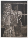 "Window with Two Figures" Etching 1979