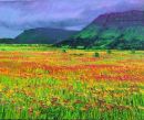 "Ben Whiskin and Meadow" oil on canvas,20 x 24 inches, 1999
